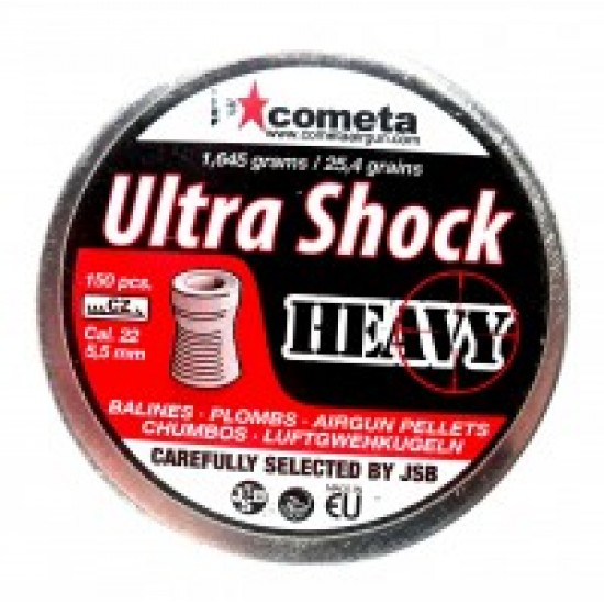 Chumbinho Jsb Ultra Shock Heavy 5.5mm .22  